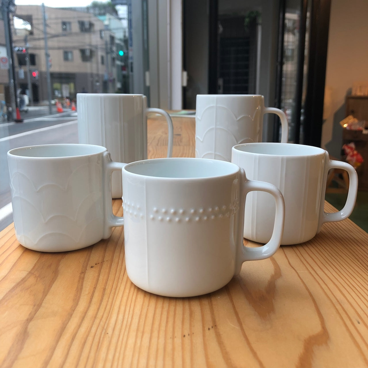 白山陶器 レリーフマグ トール / Relief mug tall size - CIBI TOKYO STORE