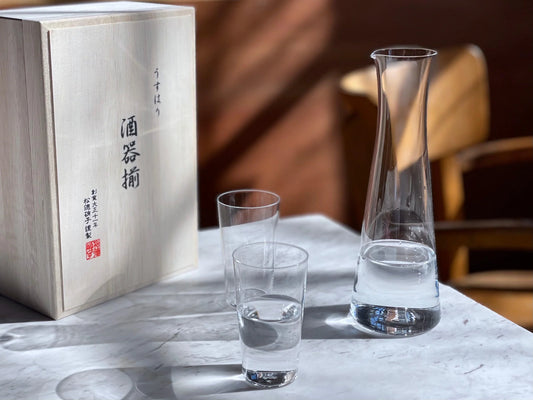 松徳硝子 酒器揃 / Sake set - CIBI TOKYO STORE
