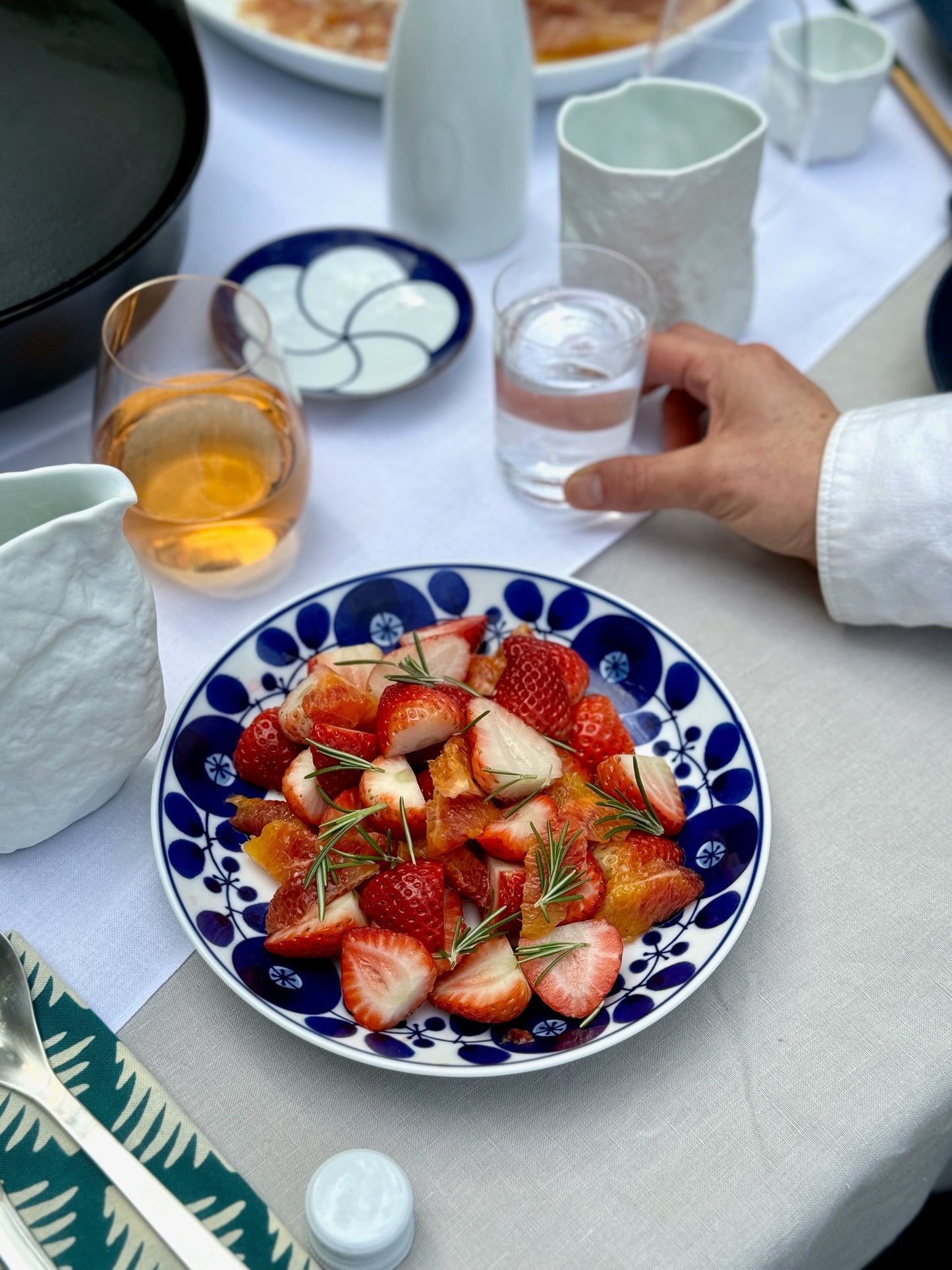 白山陶器 ブルームディナープレート ブーケ / Bloom Dinner Plate Bouquet - CIBI TOKYO STORE