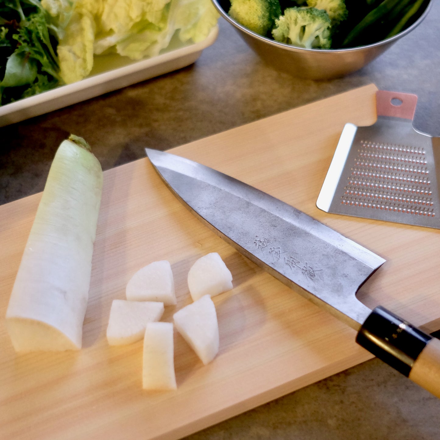 工房アイザワ 純銅ミニオロシ金 大 / Copper Grater M - CIBI TOKYO STORE