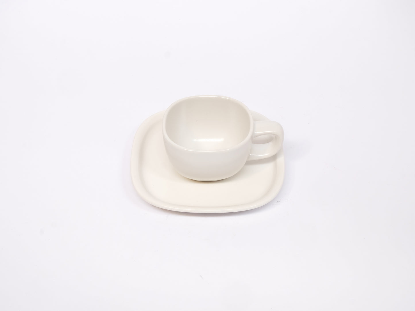 柳宗理 白黒 コーヒーカップソーサー / Black and White Coffee Cup and Saucer