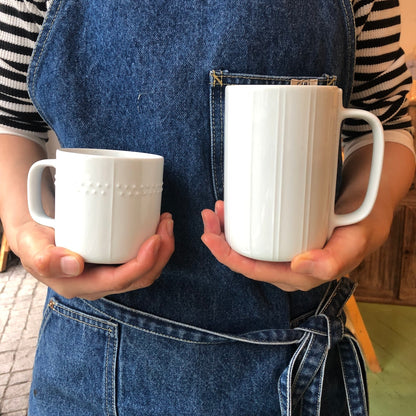 白山陶器 レリーフマグ トール / Relief mug tall size - CIBI TOKYO STORE