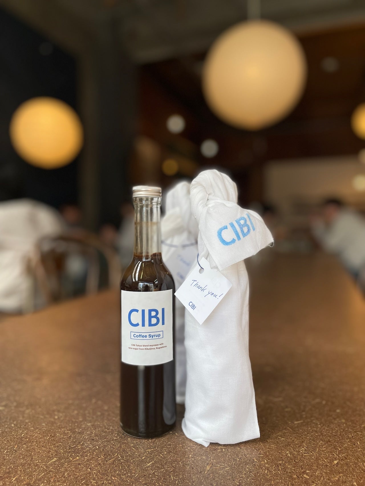 CIBI Coffee Syrup Big Size 340ml (サラシラッピングあり） - CIBI TOKYO STORE