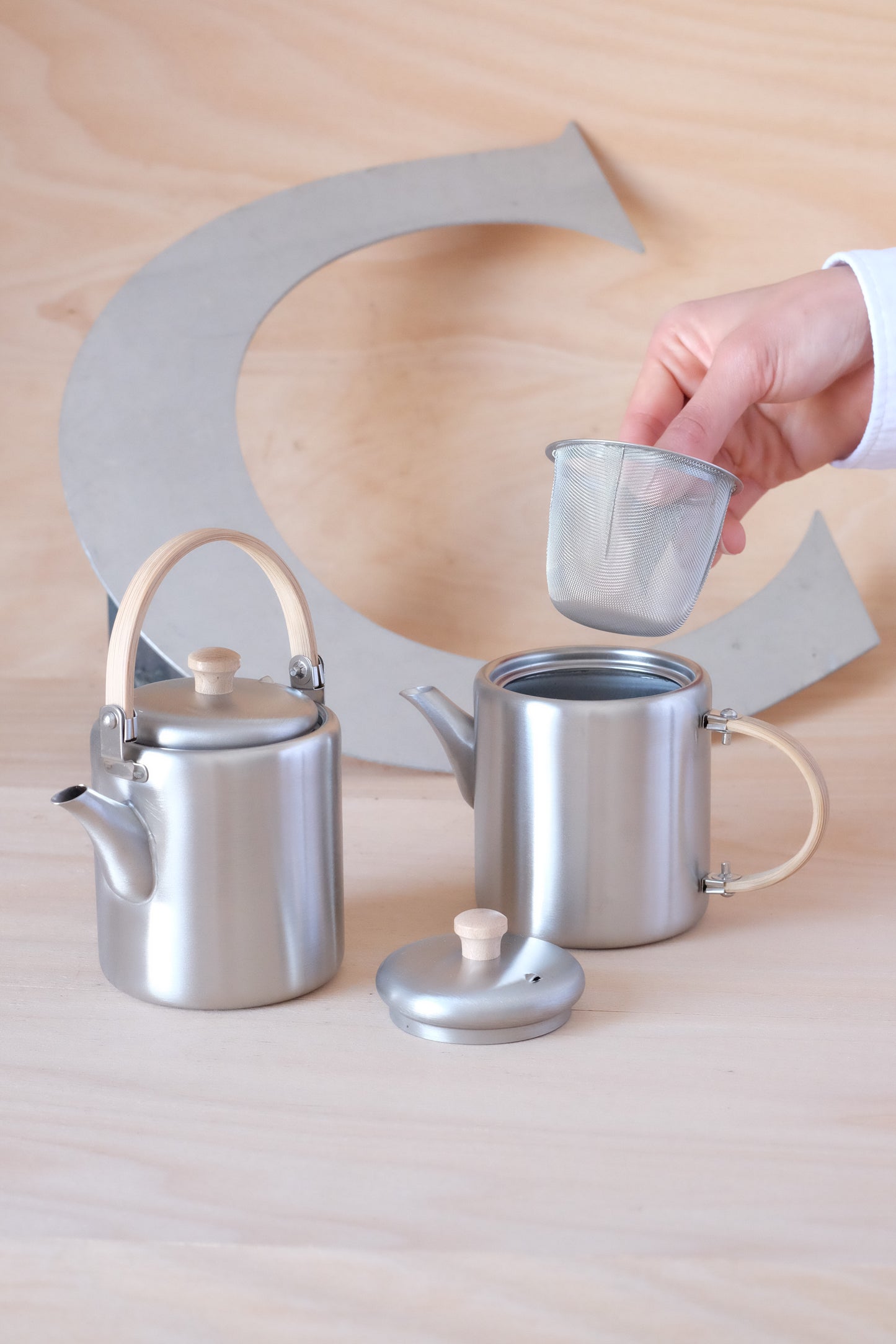 工房アイザワ ストレートポット / SS Tea pot - CIBI TOKYO STORE