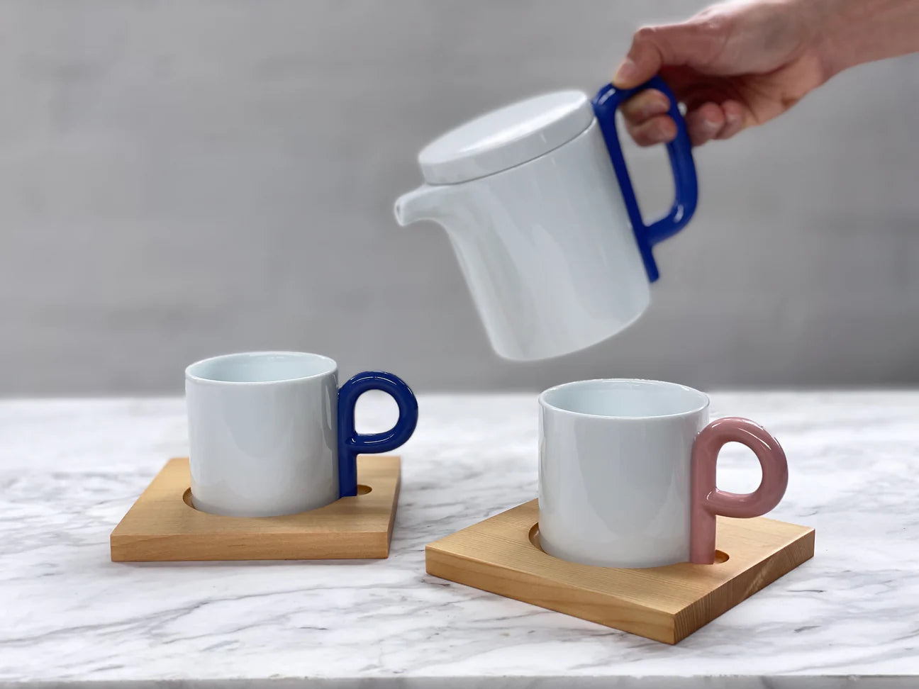 白山陶器 P型コーヒーシリーズ コーヒーカップ&ソーサー / P-cup - CIBI TOKYO STORE