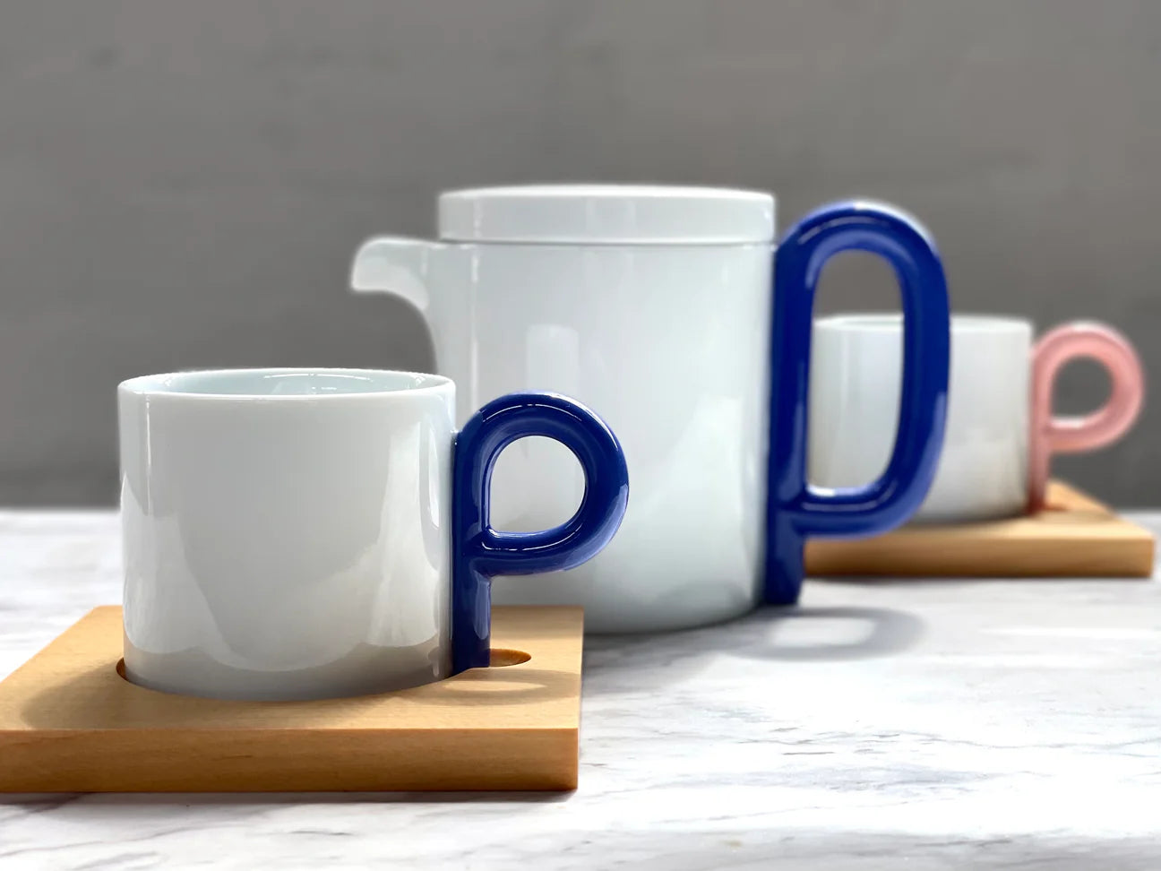 白山陶器 P型コーヒーシリーズ コーヒーカップ&ソーサー / P-cup - CIBI TOKYO STORE