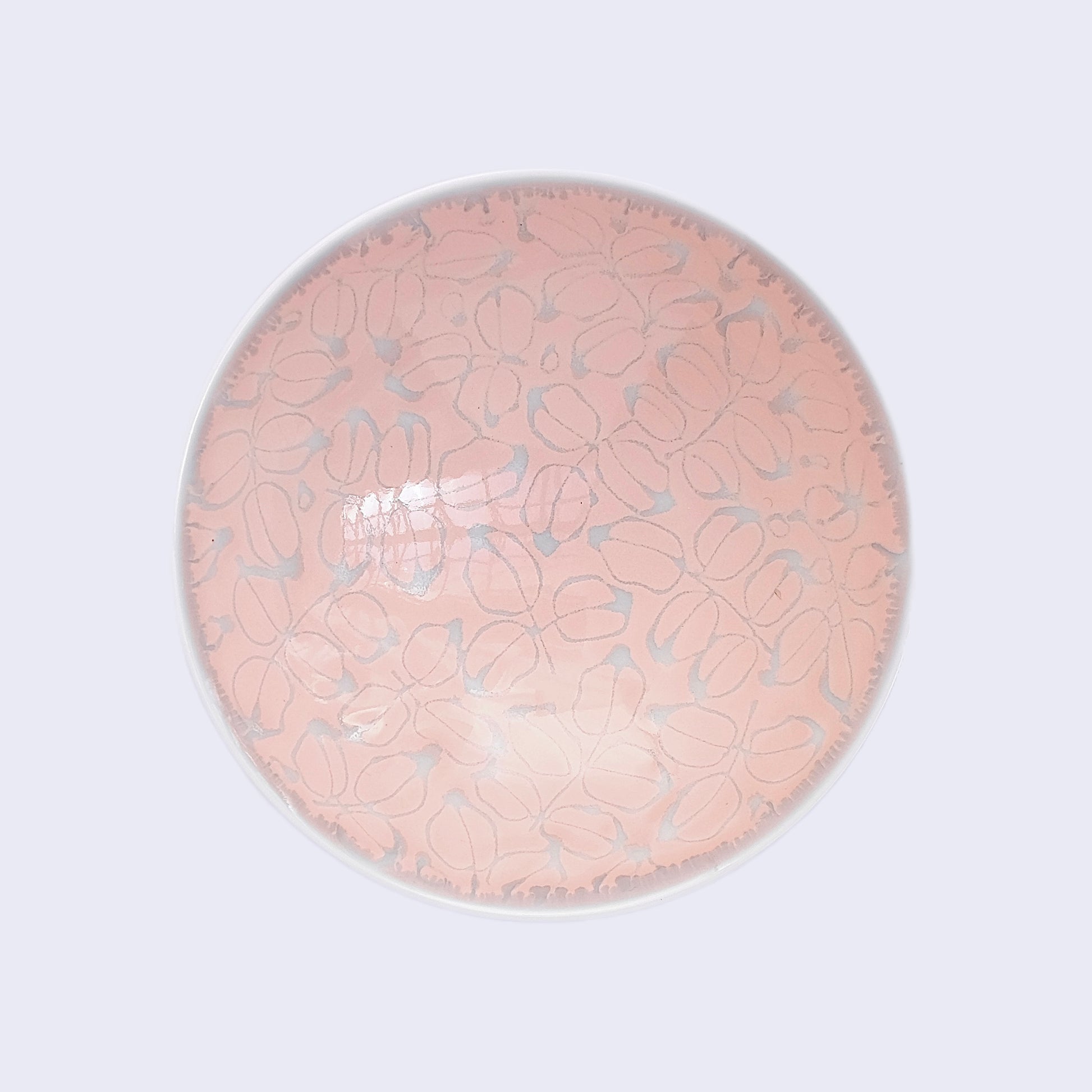 White porcelain tea bowl HN-55 by Hakusan Ceramic, featuring a smooth, rounded shape and subtle glaze finish.
