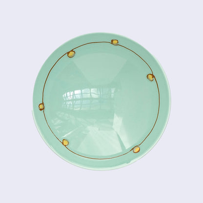 Large Hakusan Shalilow bowl D-11 by White Mountain Pottery, showcasing traditional ceramic craftsmanship and smooth, rounded design.