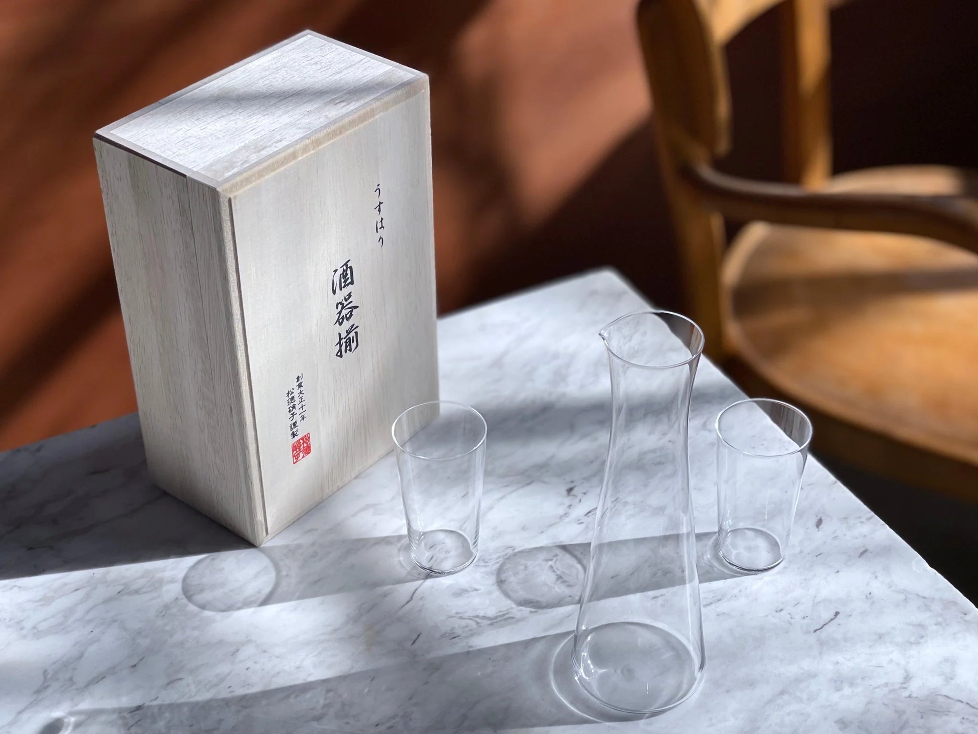 松徳硝子 酒器揃 / Sake set - CIBI TOKYO STORE