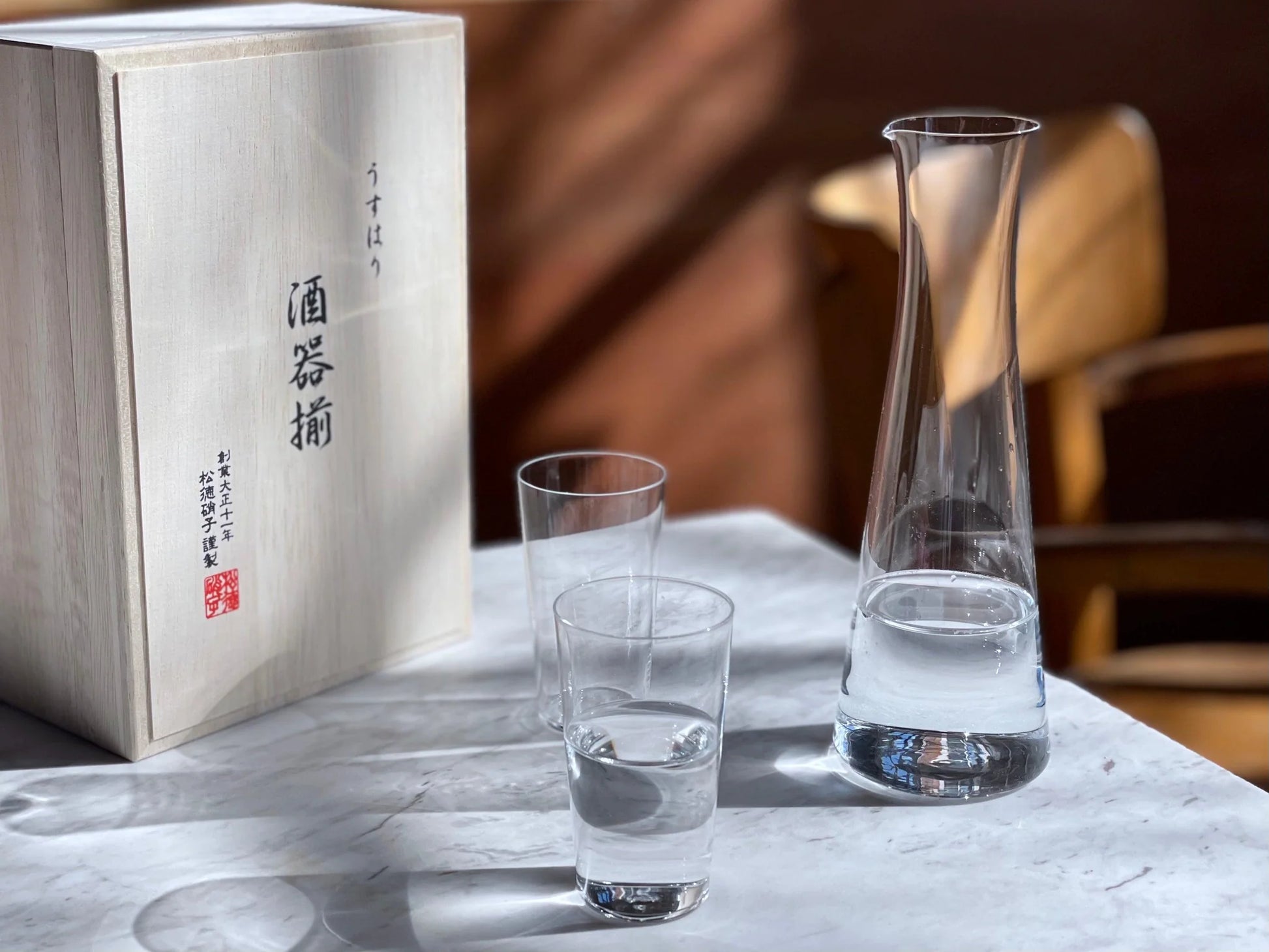 松徳硝子 酒器揃 / Sake set - CIBI TOKYO STORE