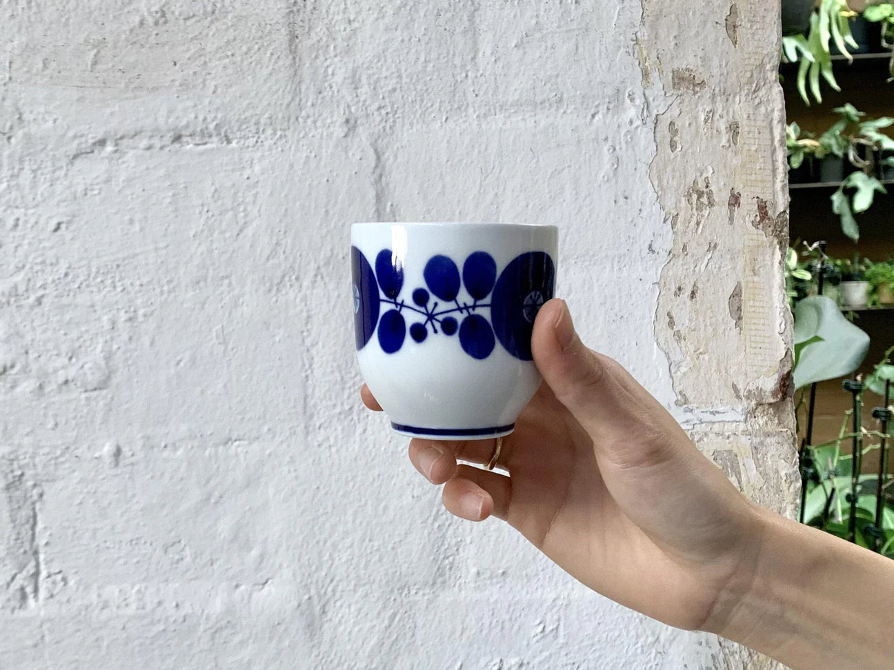 白山陶器 ブルーム湯のみ / Bloom Tea Cup - CIBI TOKYO STORE