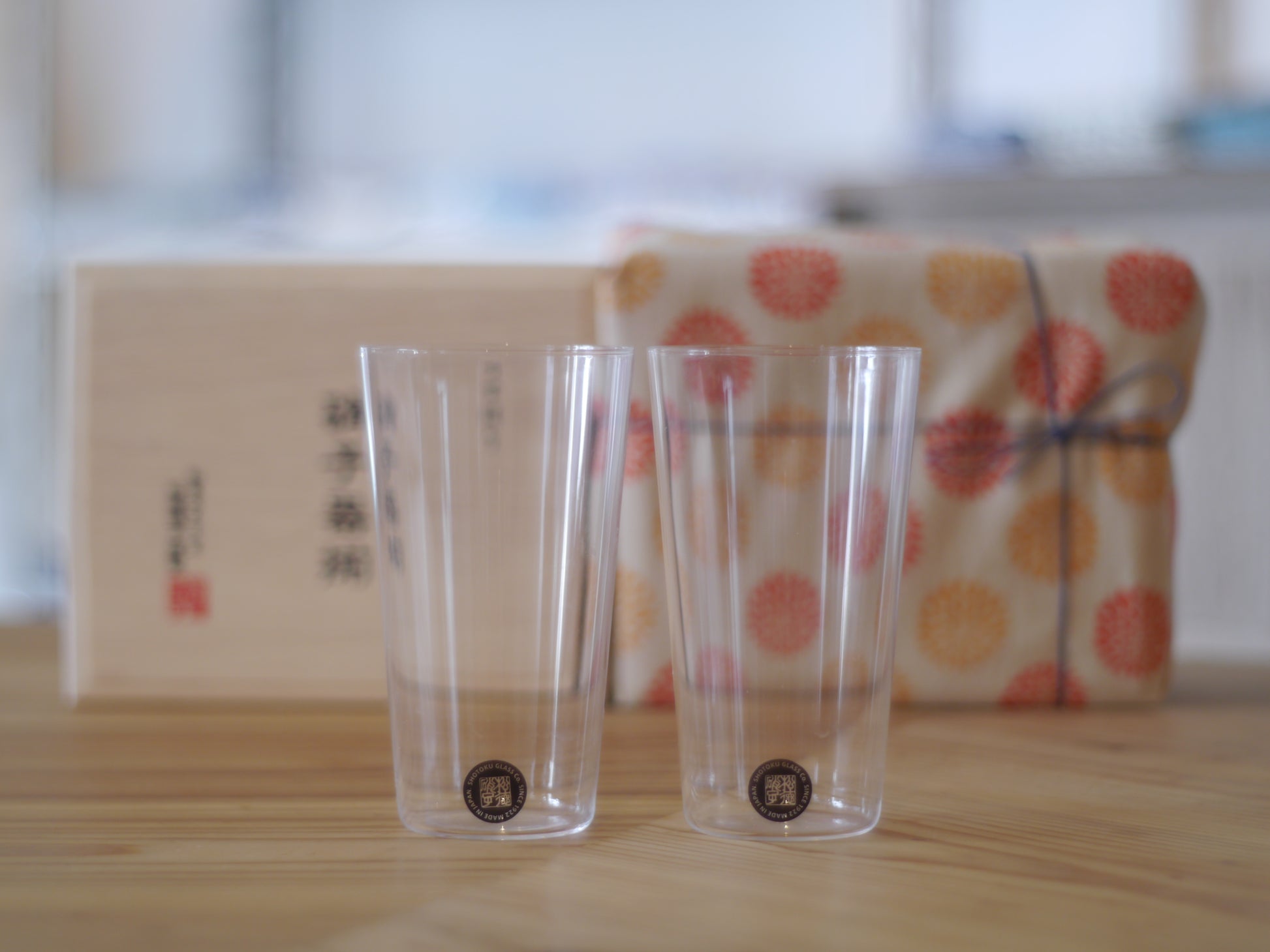 松徳硝子 タンブラーM 木箱2P / Tumbler M set - CIBI TOKYO STORE