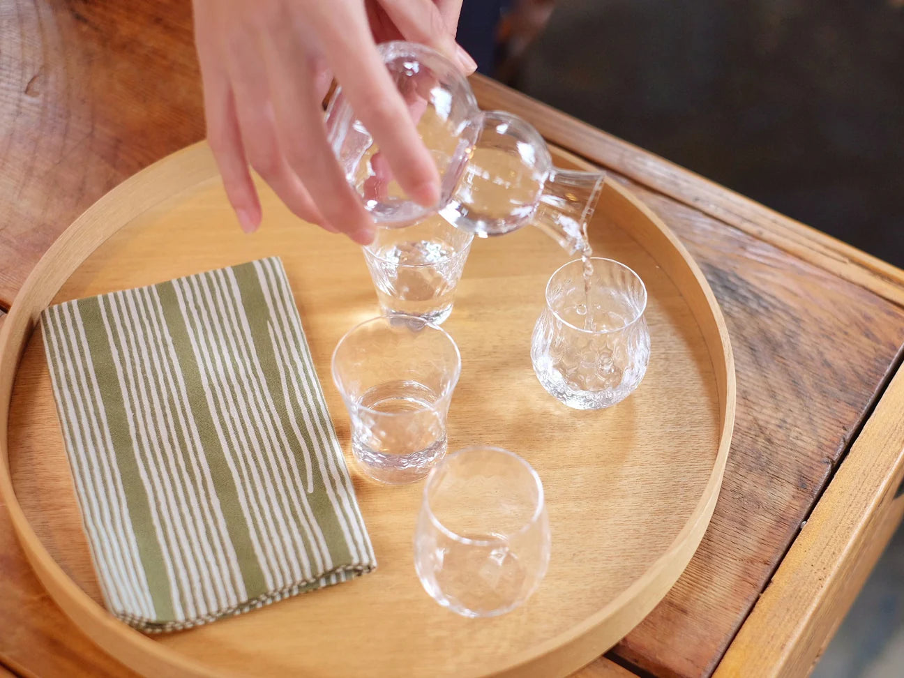 松徳硝子 SHUKI / Sake bottle - CIBI TOKYO STORE