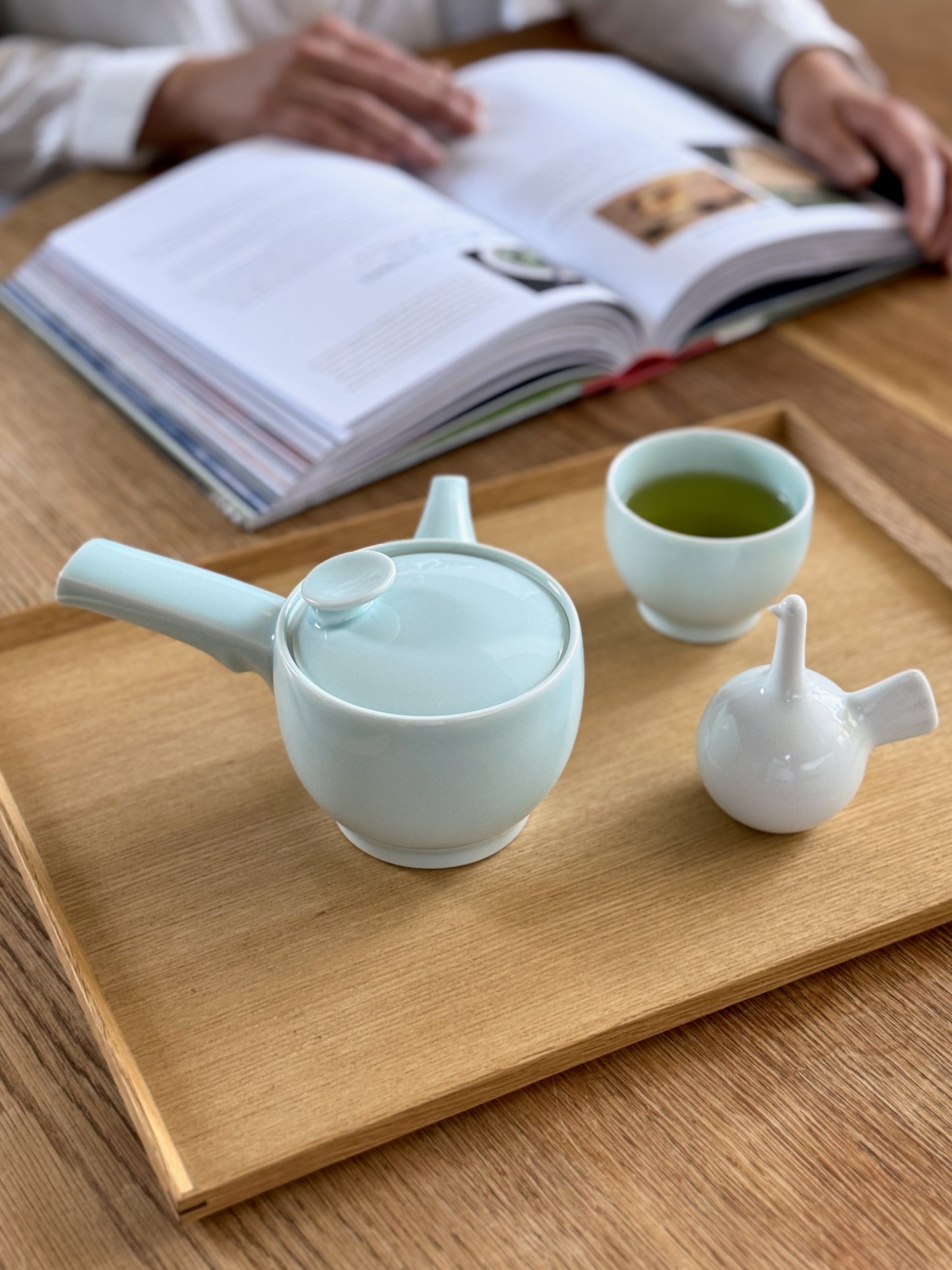 白山陶器 茶和 急須(右手用) / Hakusan SAWA Tea Pot - CIBI TOKYO STORE
