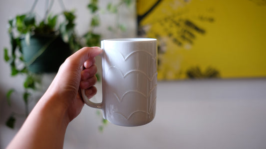 白山陶器 レリーフマグ トール / Relief mug tall size - CIBI TOKYO STORE