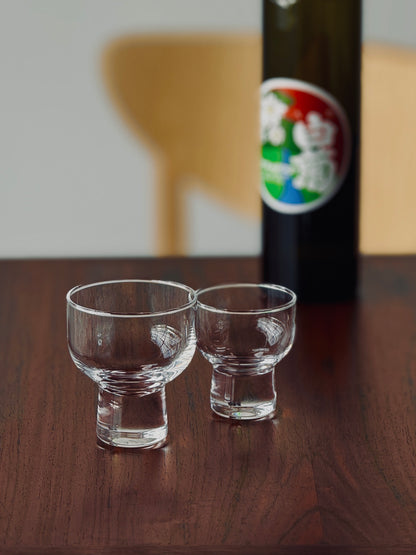 Sori Yanagi Japanese sake cup with a sleek ceramic design and smooth finish, perfect for traditional sake serving.